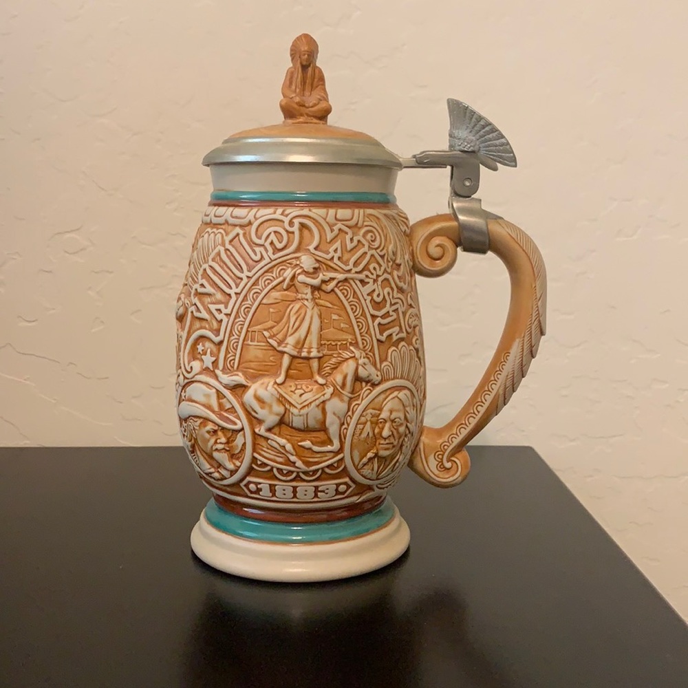 1993 Avon Tribute to the Wild West Stein